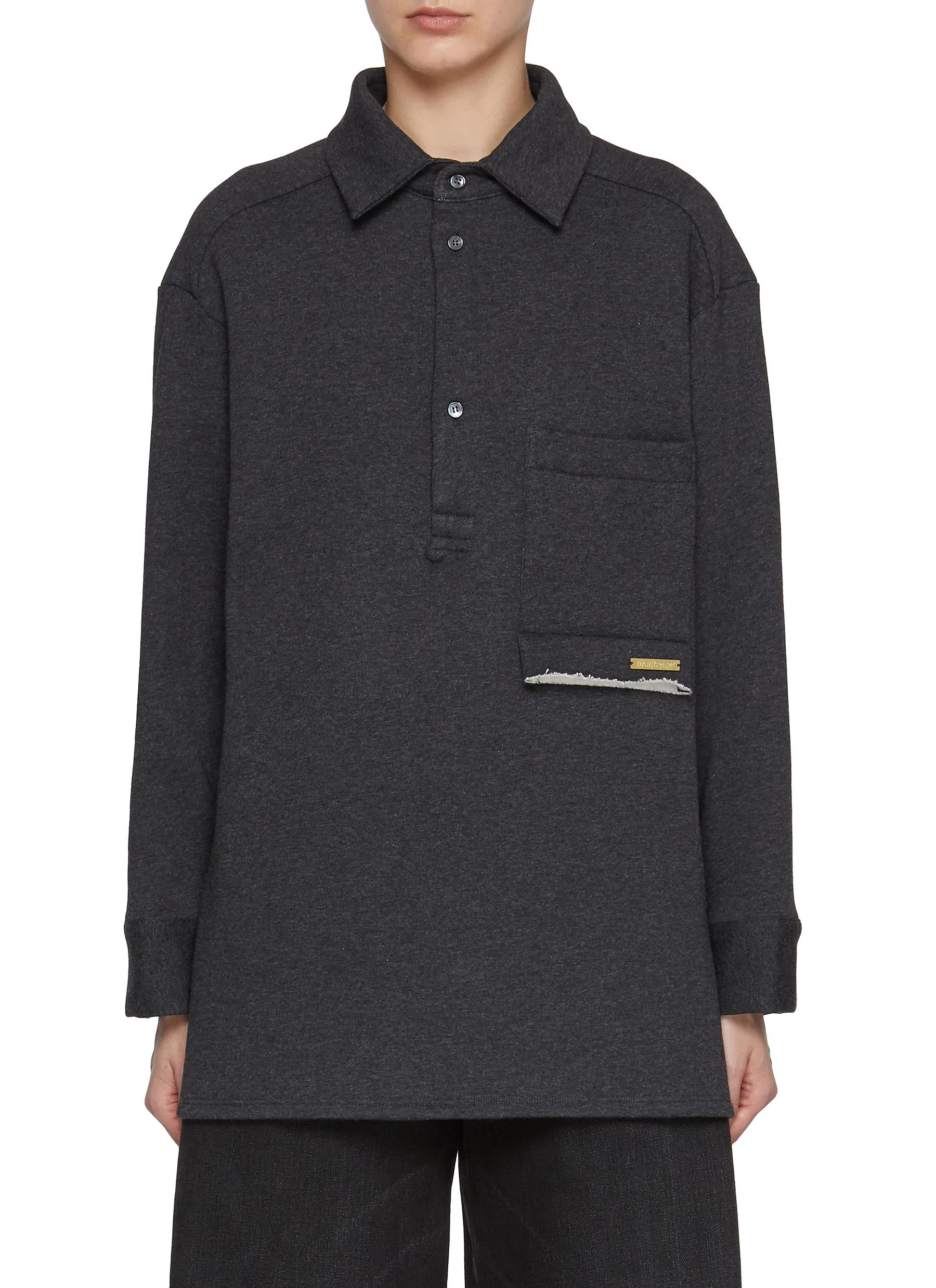 -----------DARKPARK ---- ------------ ----Alex Sweatshirt Polo Top --