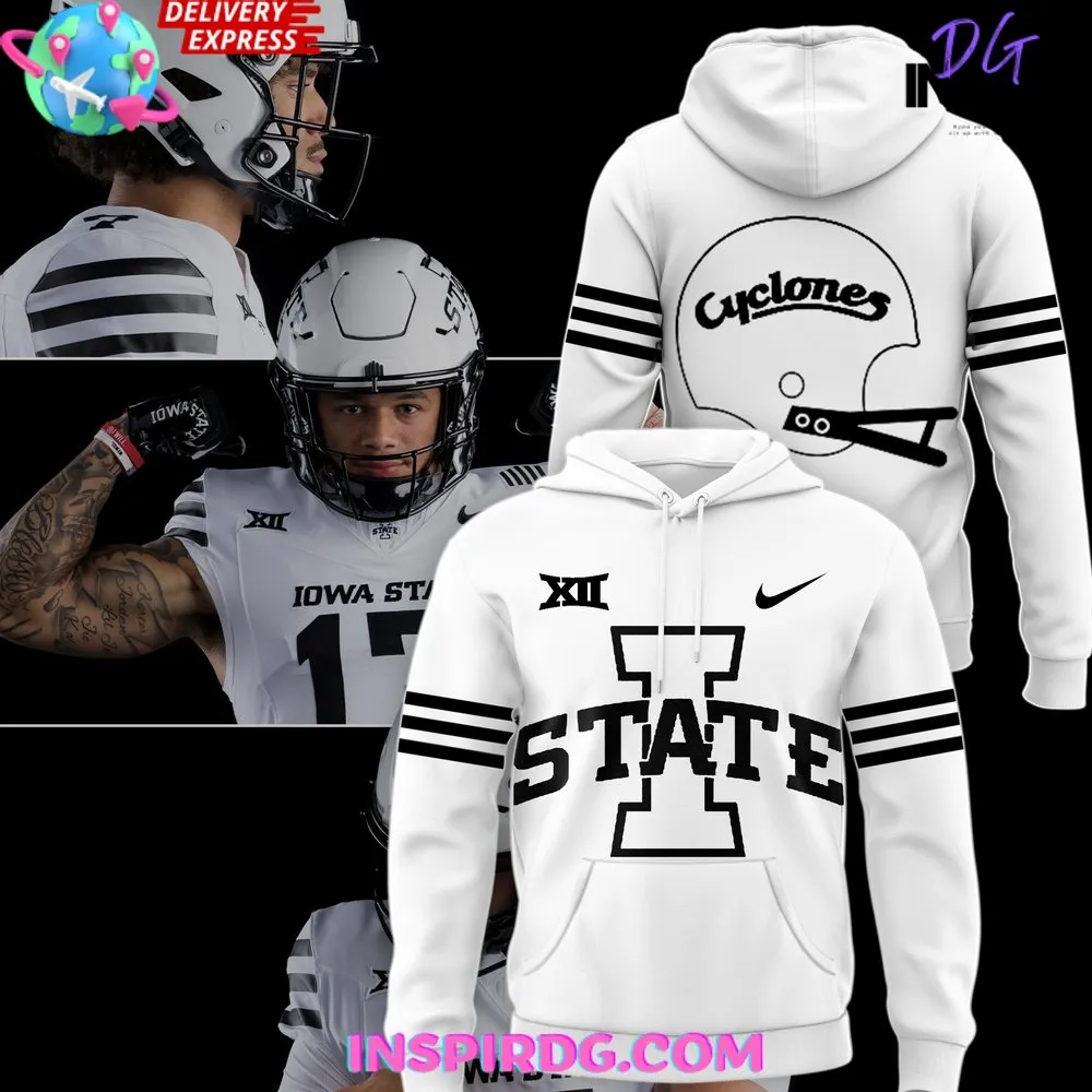 -Iowa State Cyclones Whiteout Club 2024 Hoodie