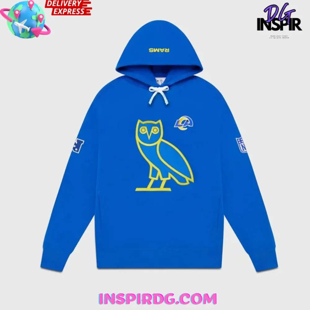 -Los Angeles Rams OG NFL X OVO Hoodie