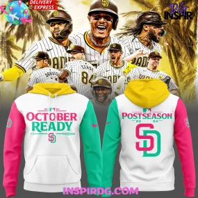 -San Diego Padres October Ready 2024 Special Hoodie