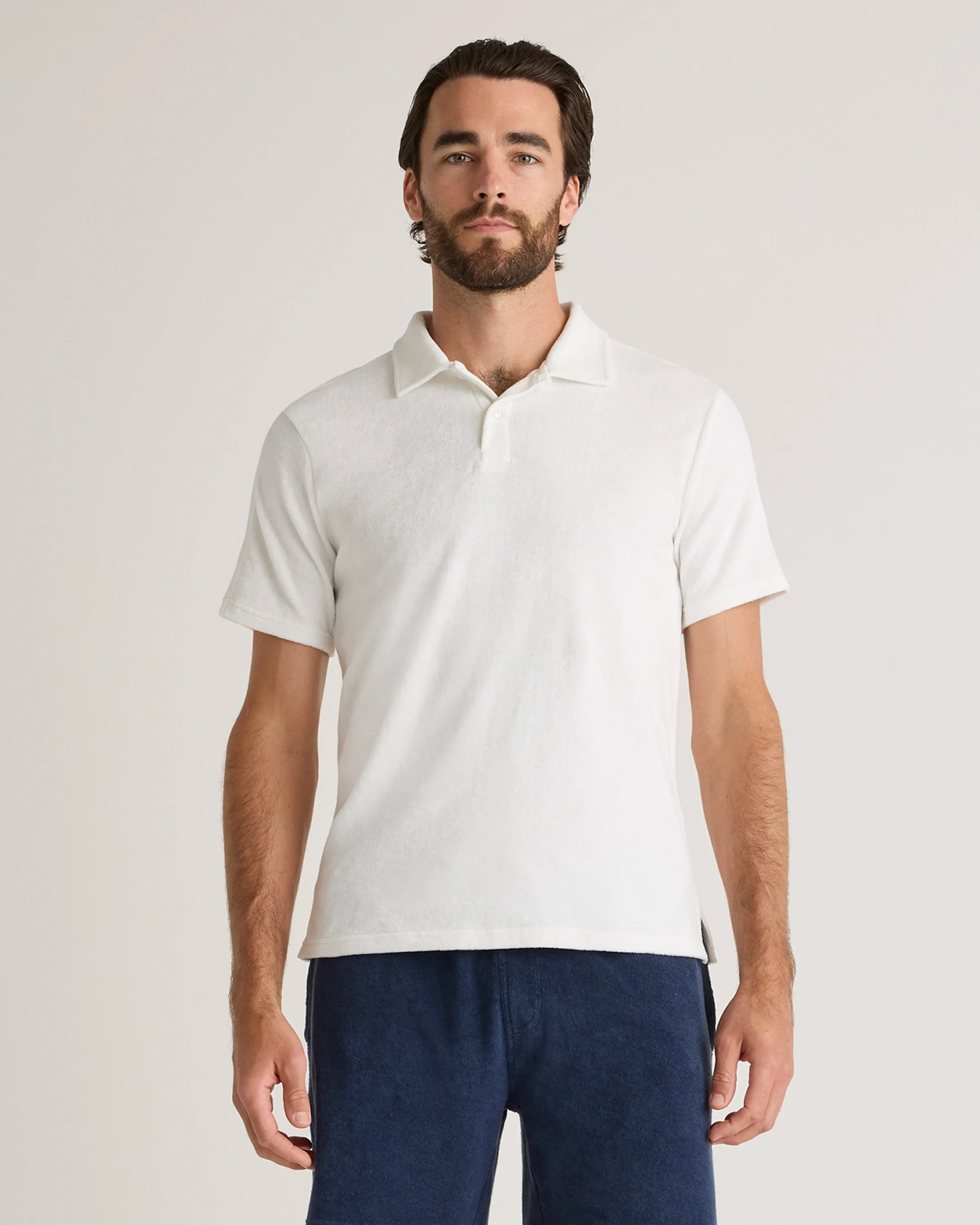 100% Organic Cotton Terry Towel Polo