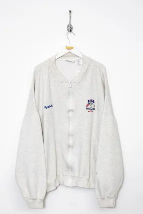 1992 Reebok USA Barcelona Olympics Zipped Sweatshirt (XXL)