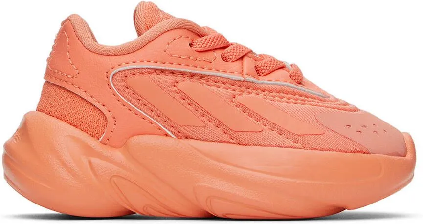 Adidas Kids Baby Orange Ozelia Sneakers