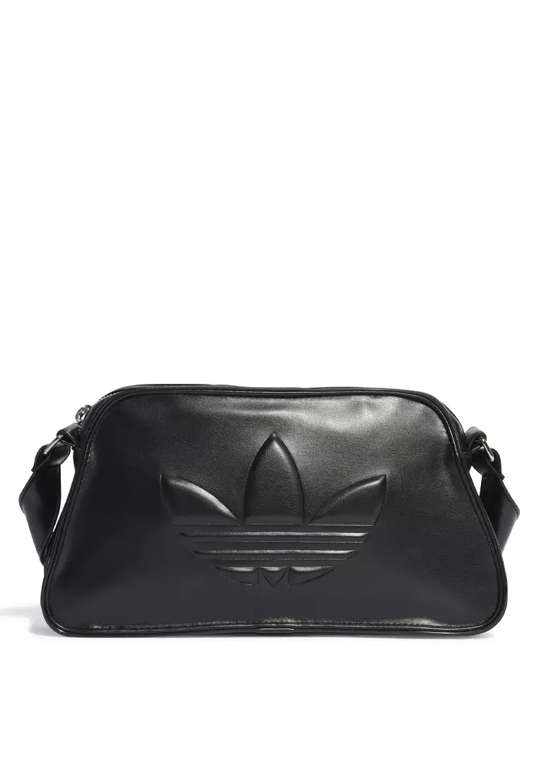 ADIDAS Polyurethane Embossed Trefoil Shoulder Bag