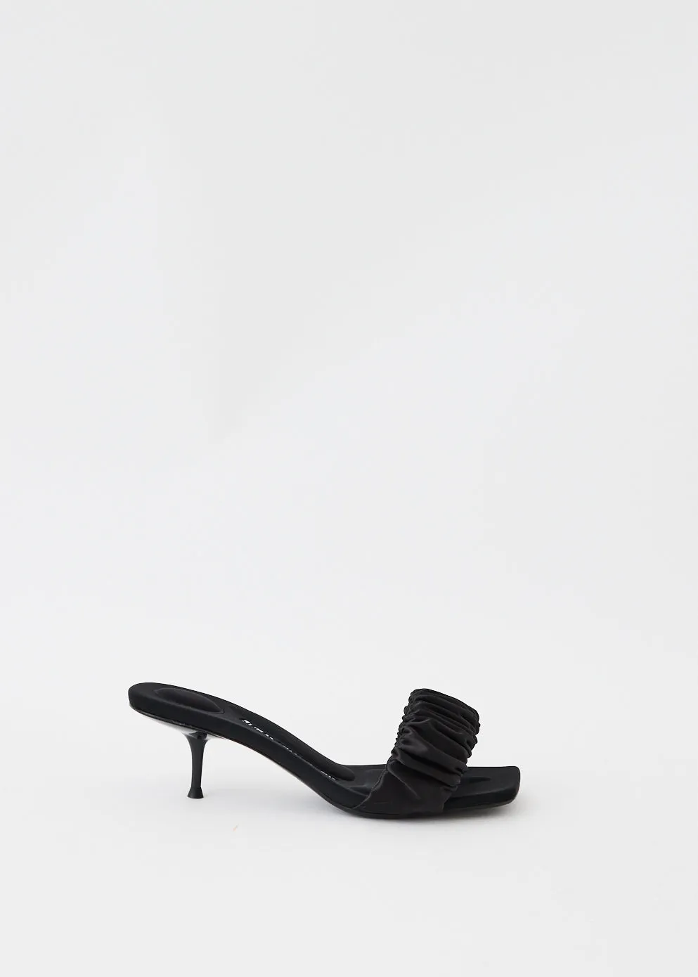 Alexander Wang -  Jessie Scrunchie Slide Sandals - Open toe