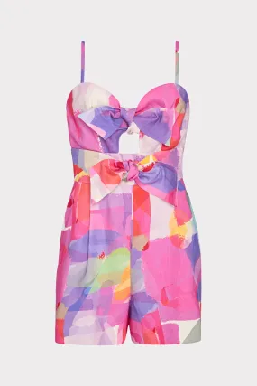 Anya Rainbow Waterfall Romper