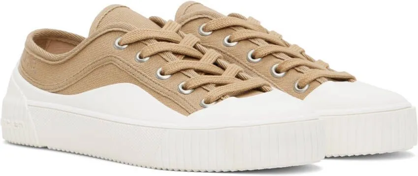 A.P.C. Beige Iggy Basse Sneakers