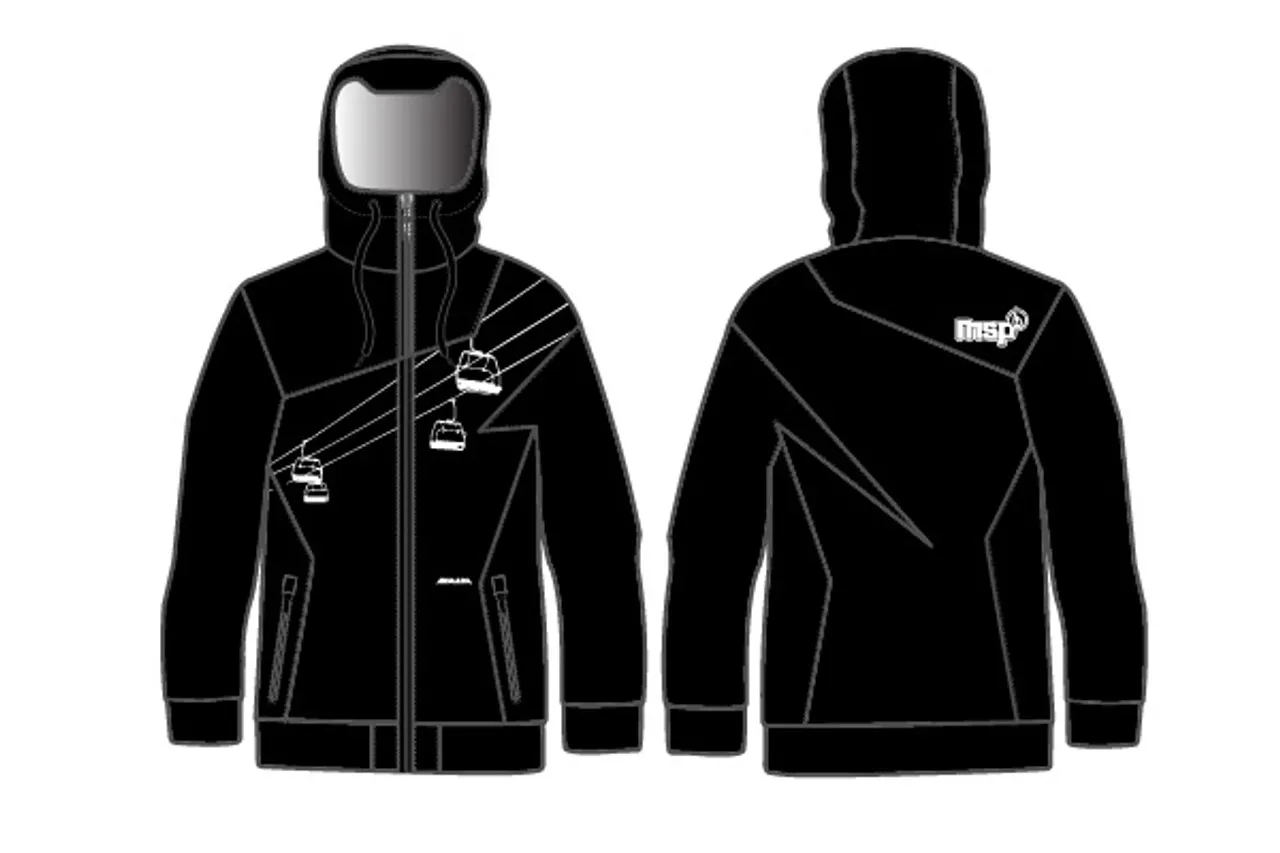 Armada Rampage Chairlift Collab Matchstick Hoodie 2012