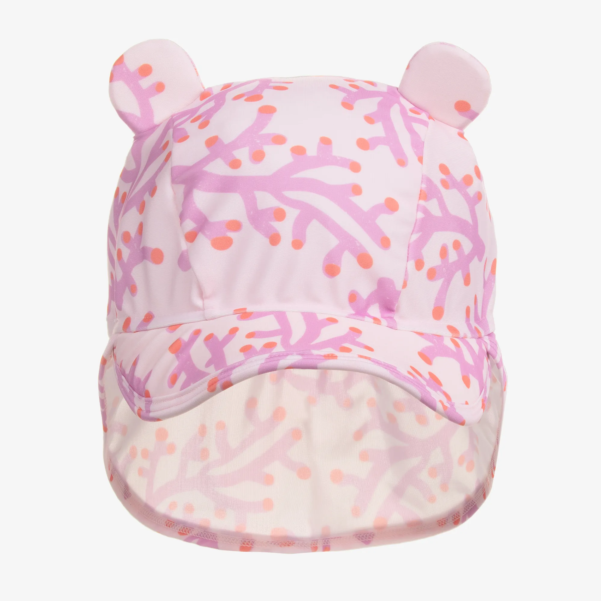 Baby Girls Pink Swim Hat (UPF 50+)