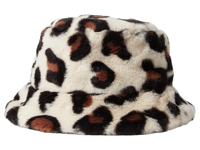 Badgley Mischka Leopard Bucket Hat