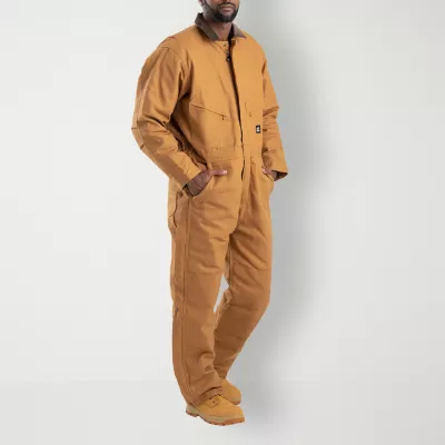 Berne Heritage Mens Insulated Long Sleeve Workwear Coveralls