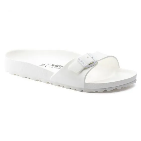 Birkenstock Womens Madrid EVA White Sandals - Narrow Fit