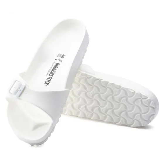 Birkenstock Womens Madrid EVA White Sandals - Narrow Fit