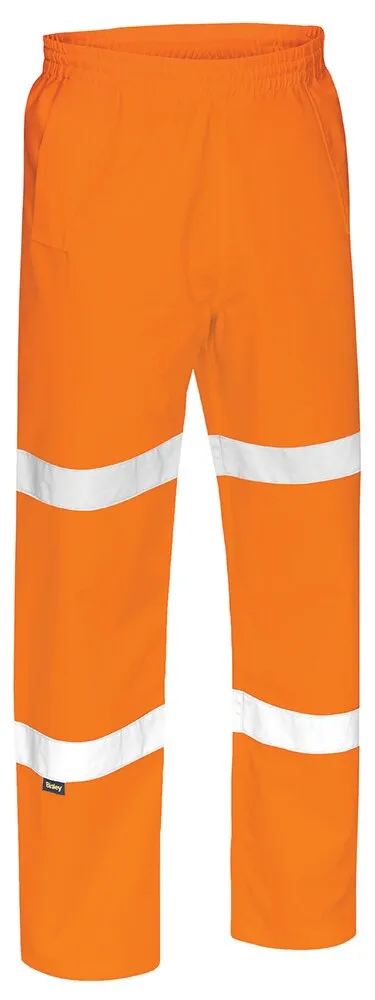 Bisley Workwear BP6969T Rain Pants - Men - Taped - Shell - Railway Orange - XS