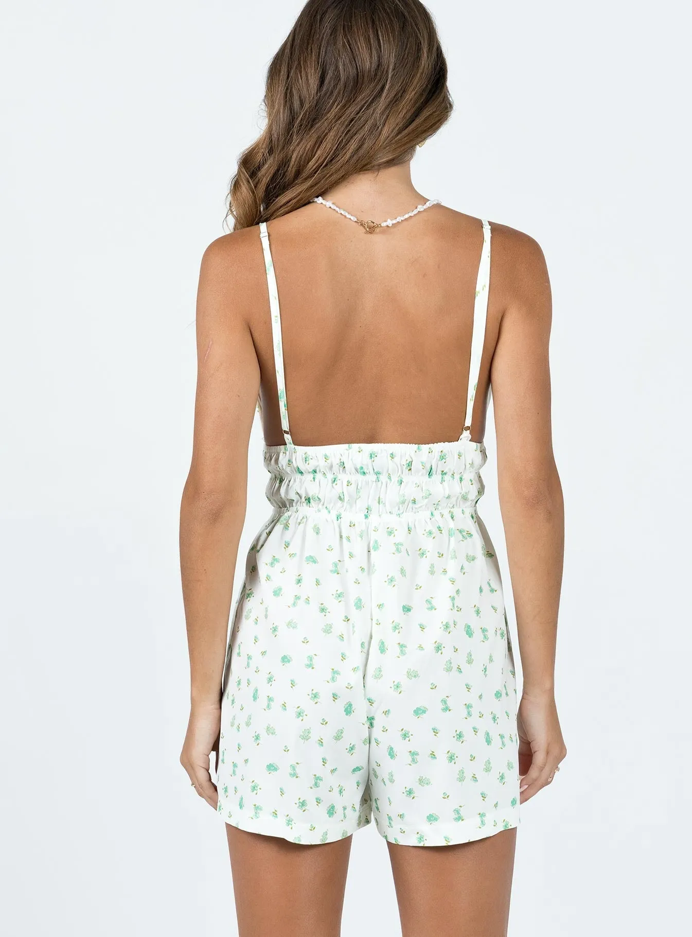 Bluebell Romper White Floral