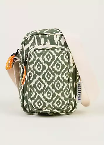 Brakeburn Ikat Mix Small Cross Body Bag | Grattan