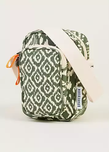 Brakeburn Ikat Mix Small Cross Body Bag | Grattan