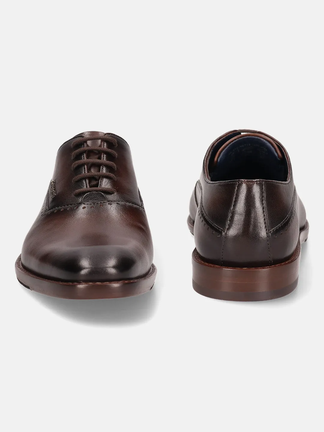 bugatti Bordo Premium Leather Formal Oxford Shoes