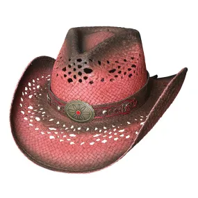 Bullhide Women's Closer Hat - Cherry