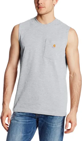 Carhartt Men's Workwear Pocket Sleeveless Midweight T-Shirt