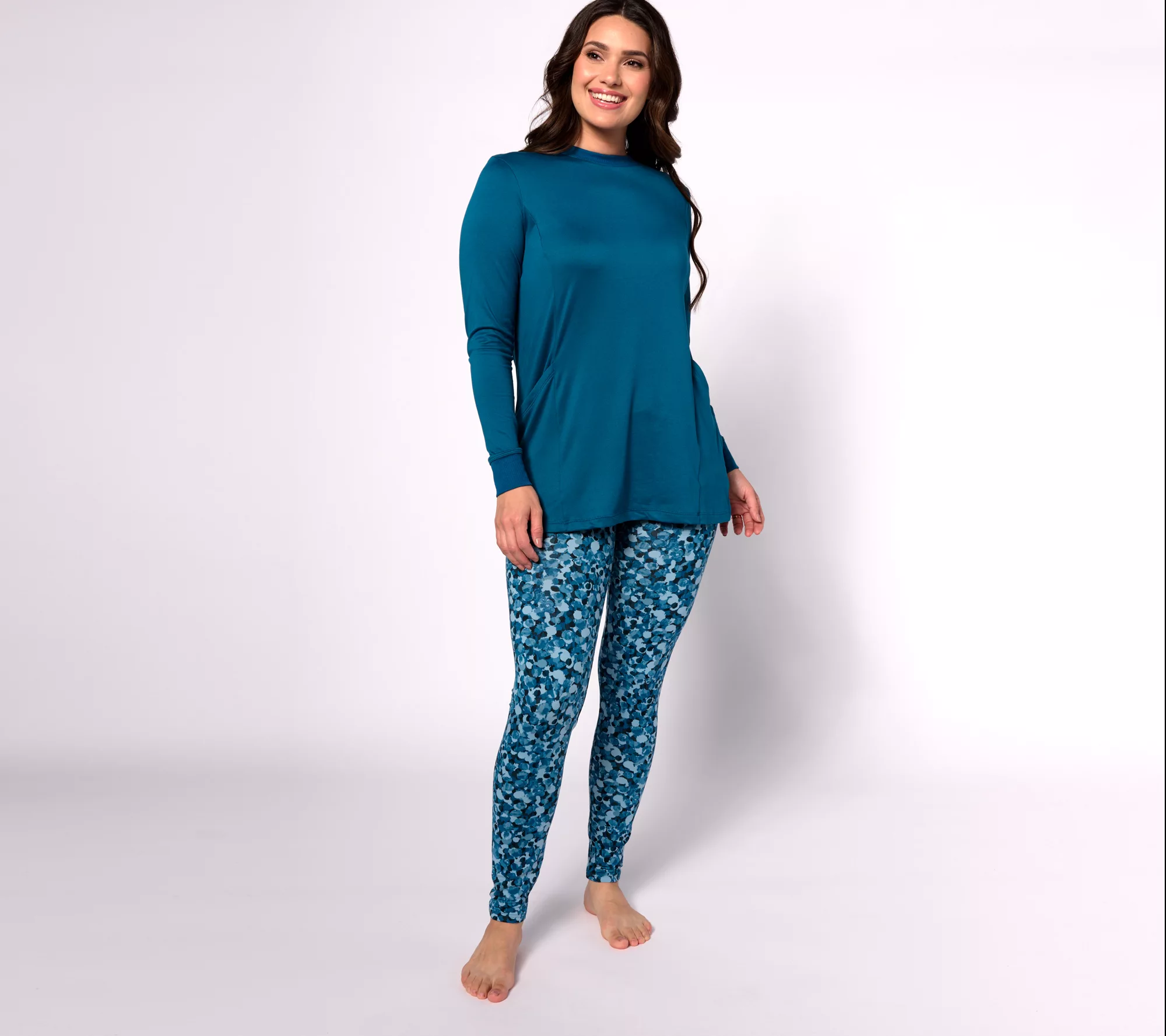 Carole Hochman Tunic and Legging Lounge Set