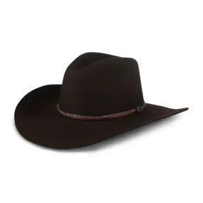 Cavender's Hat Collection 3X Tracker Brown Premium Wool Cowboy Hat