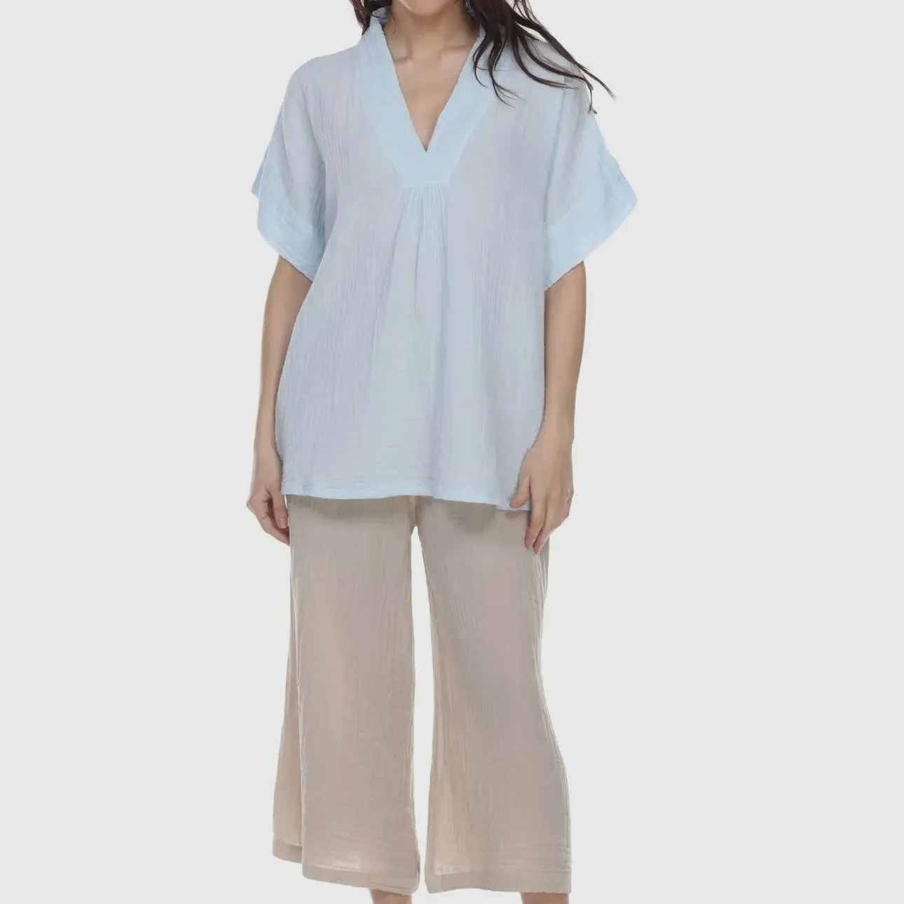 CC COTTON GAUZE JUDY TUNIC