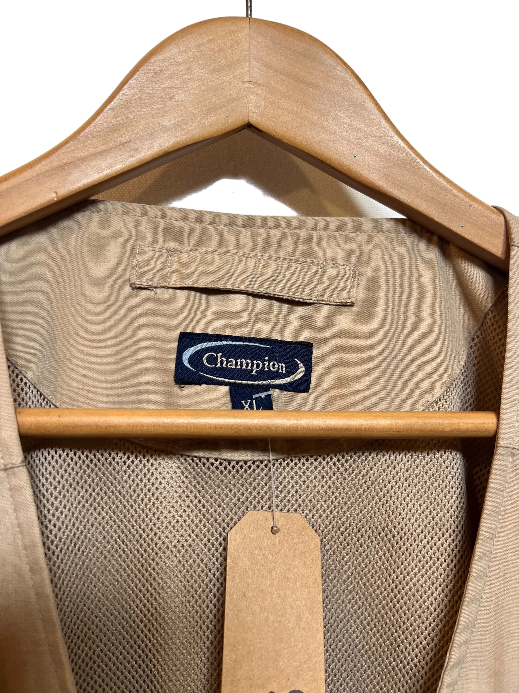 Champion Tan Utility Vest (Size XL)