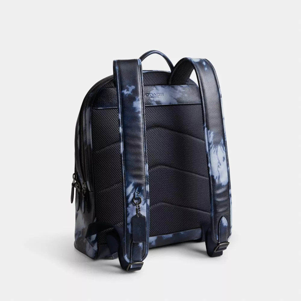 CHARTER BACKPACK WITH TIE-DYE PRINT