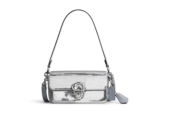 COACH Sequin Studio Baguette Bag