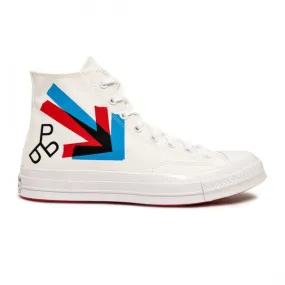 Converse Men Chuck 70 Hi (white / fiery Red / diva Blue)