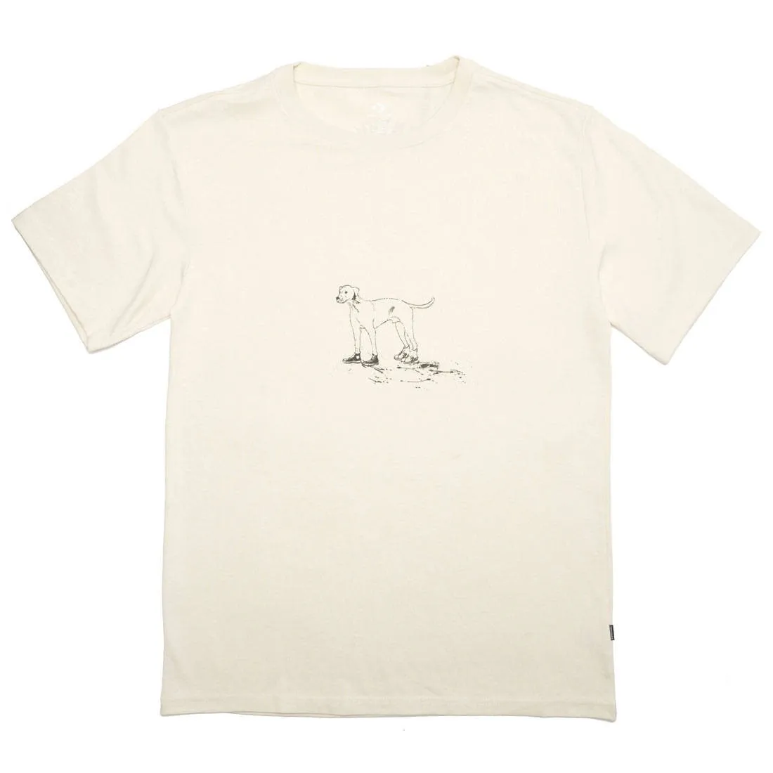 Converse x Bandulu Men Dog Tee (white / white asparagus)