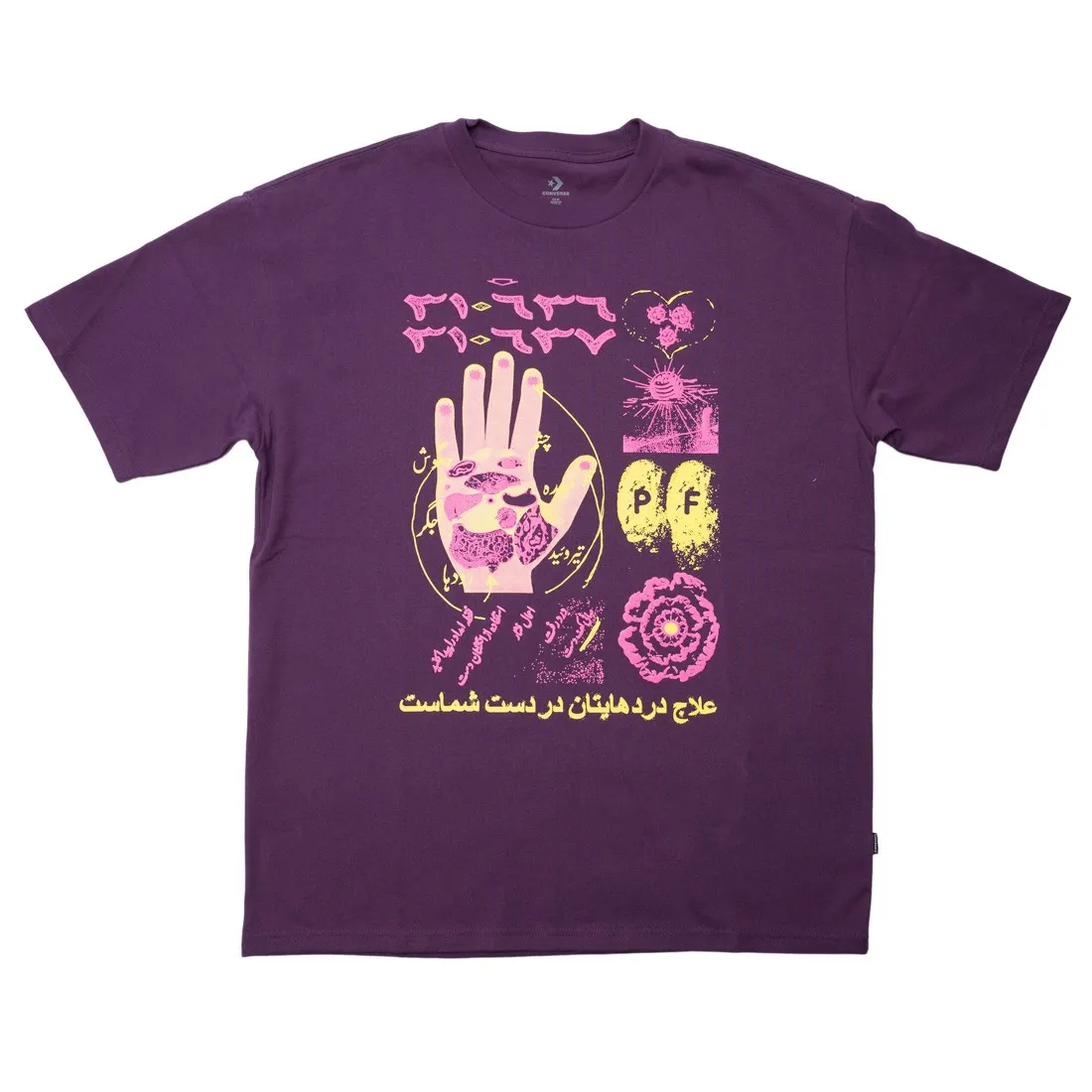 Converse x Paria Men Fashion Tee (purple / shadow purple)