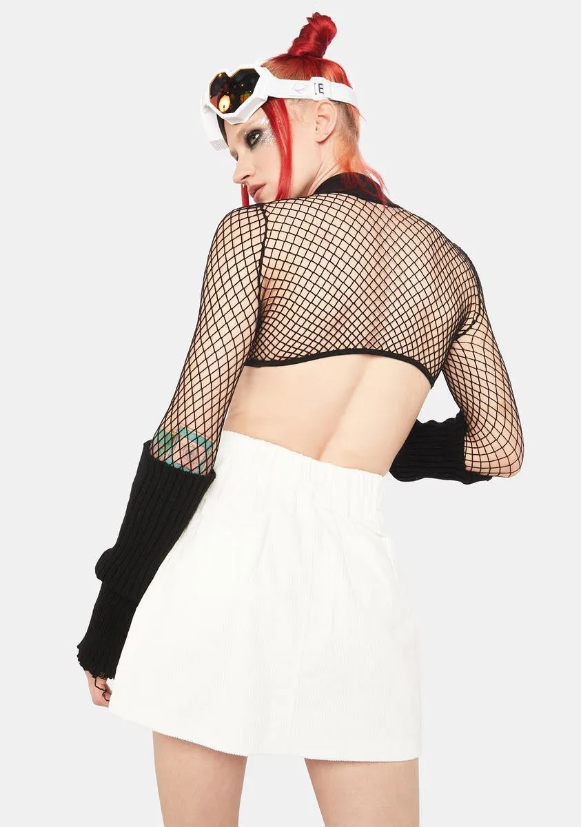 Cyber Bunny Utility Skirt-