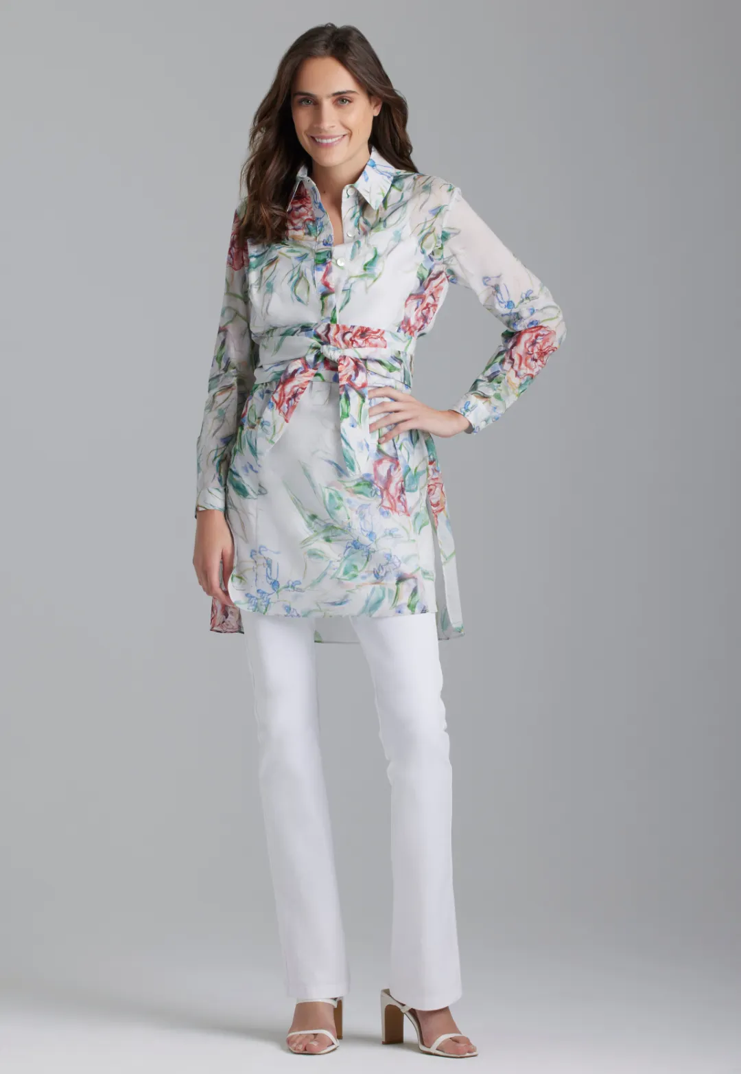 Demeter Cotton Tunic in Primrose