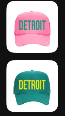 Detroit Trucker Hat