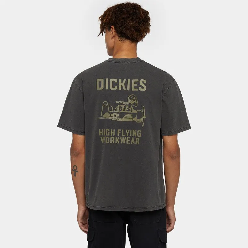 Dickies HIGH FLYING WORKWEAR T-SHIRT MAN BLACK