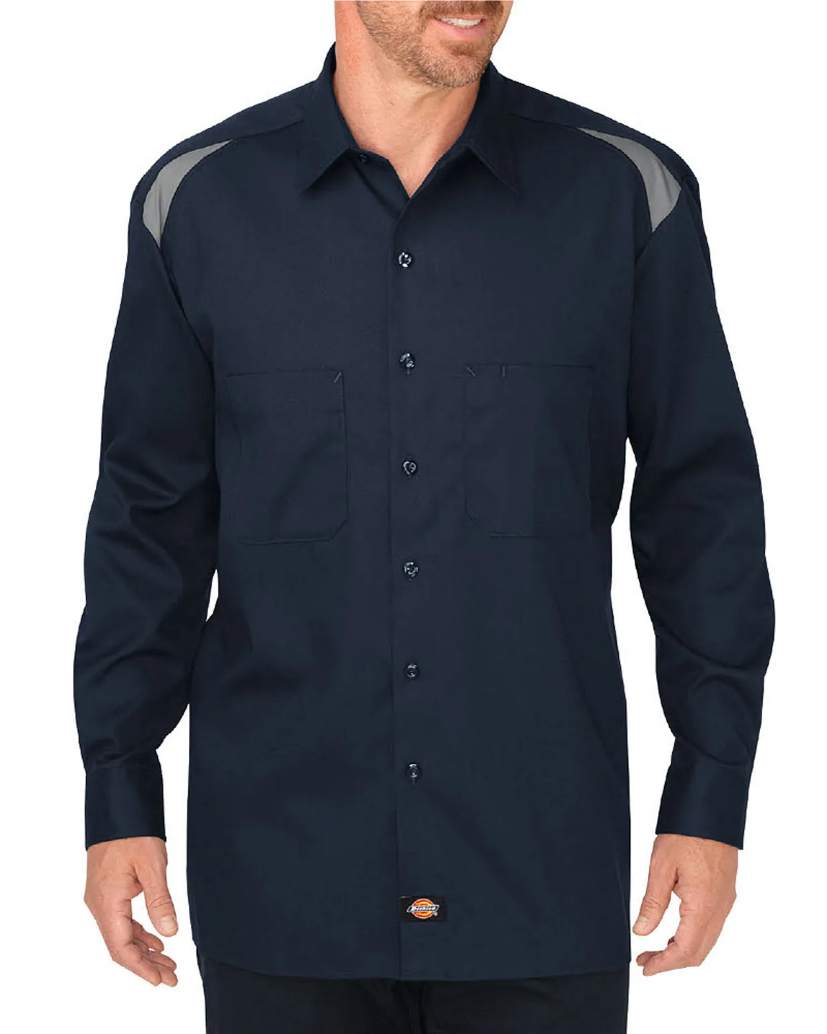 Dickies Workwear LL605 Men's Long-Sleeve Performance Team Shirt SKU: LL605