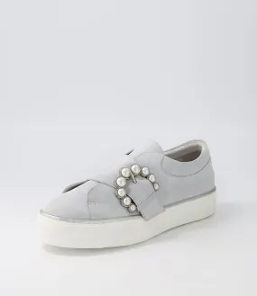 DJANGO & JULIETTE Femilly Ice Blue White Suede Sneakers