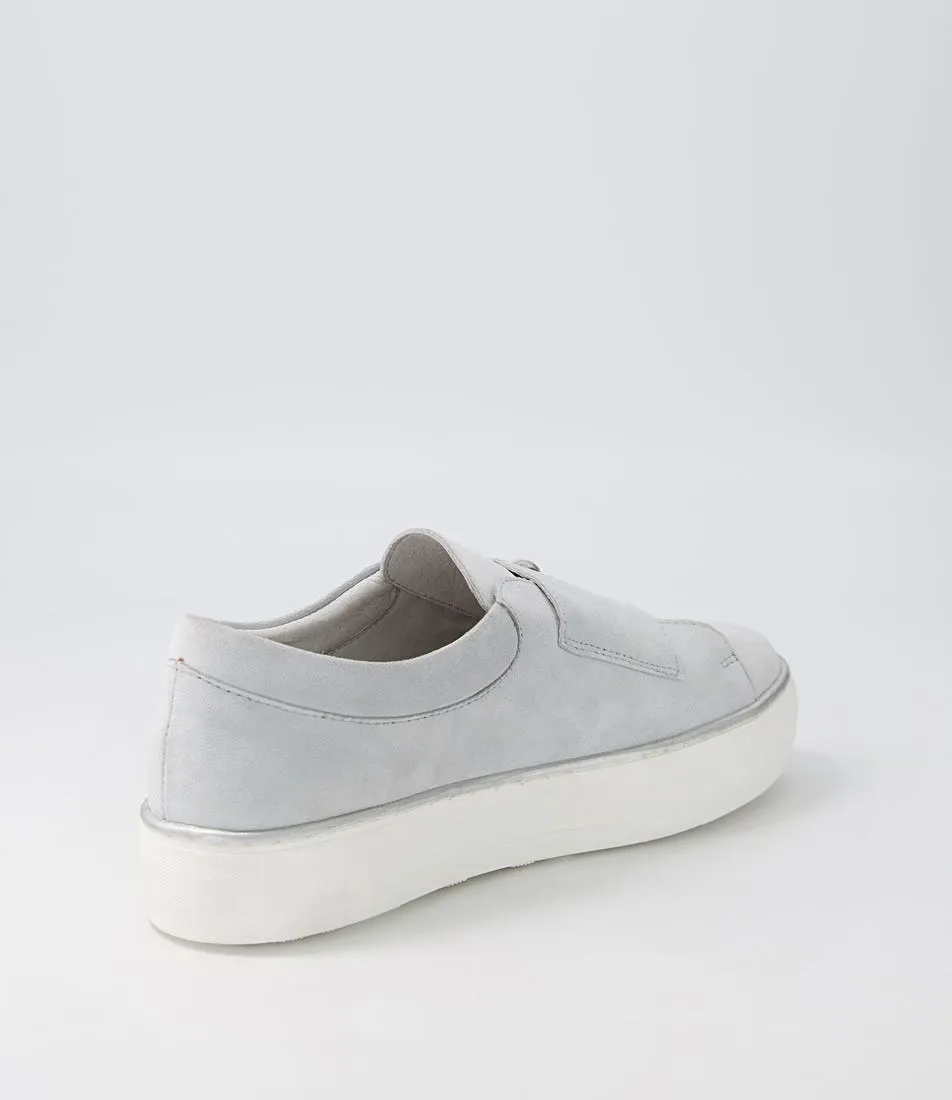 DJANGO & JULIETTE Femilly Ice Blue White Suede Sneakers