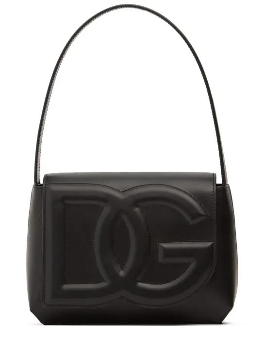 Dolce&Gabbana   Logo leather shoulder bag 