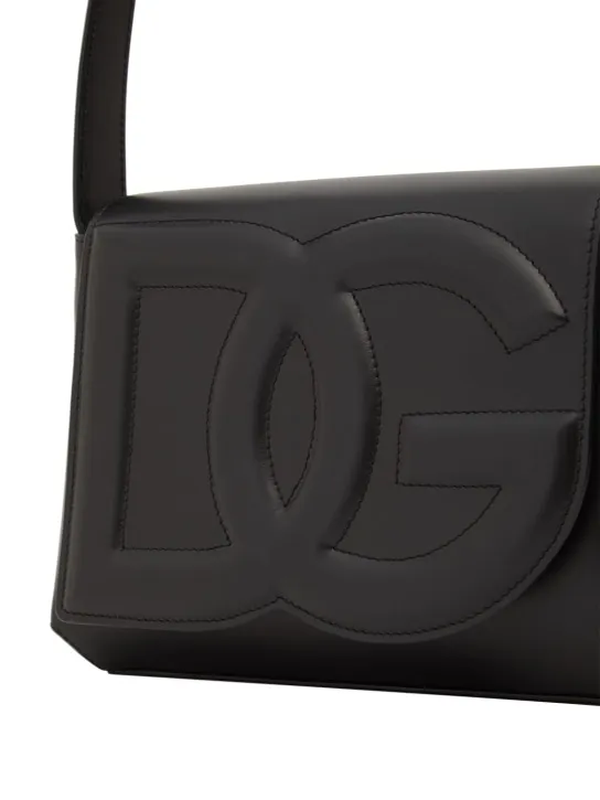 Dolce&Gabbana   Logo leather shoulder bag 