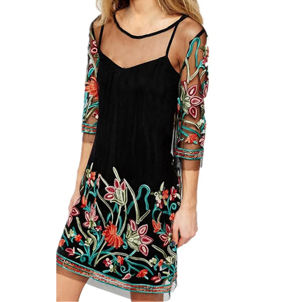 Embroidery Dakota Dress