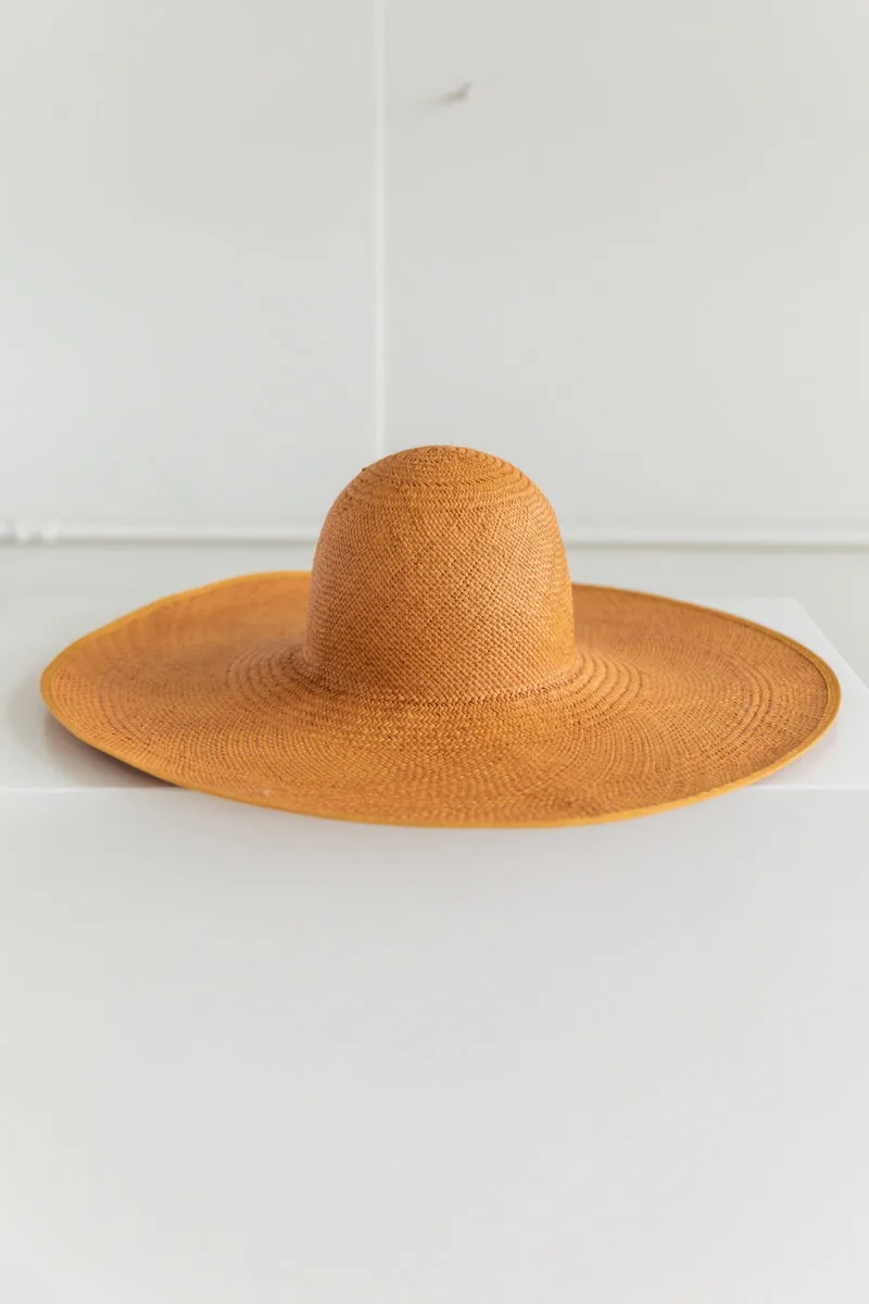 FESTIVAL HAT IN PANAMA STRAW