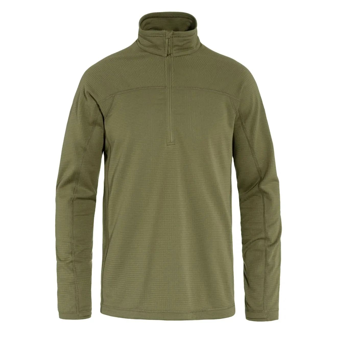 Fjallraven Abisko Lite Fleece Half Zip Green