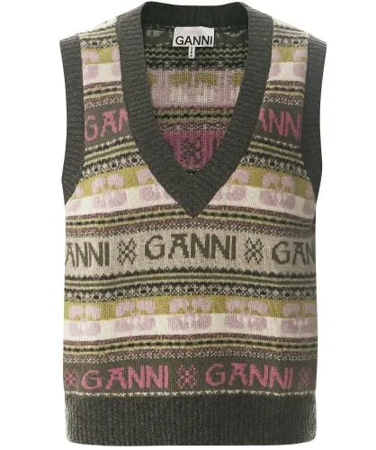 GANNI Wool Mix Vest | Jules B