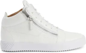 Giuseppe Zanotti Kriss logo-patch high-top sneakers White