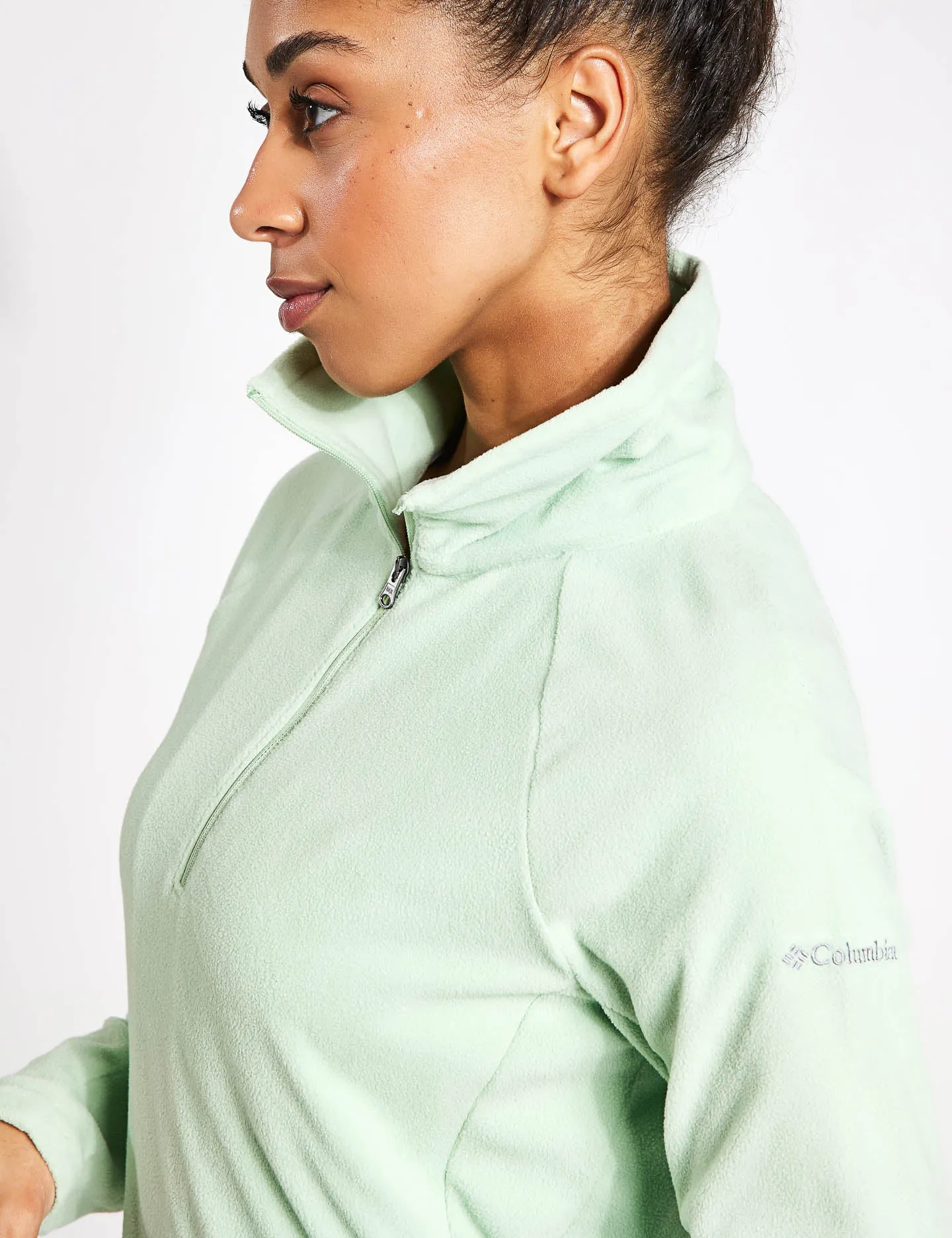 Glacial IV Half Zip Fleece - Sage Leaf