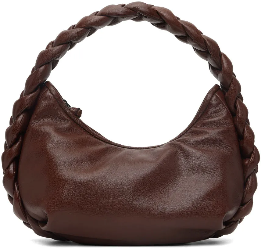 HEREU Brown Espiga Shiny Bag