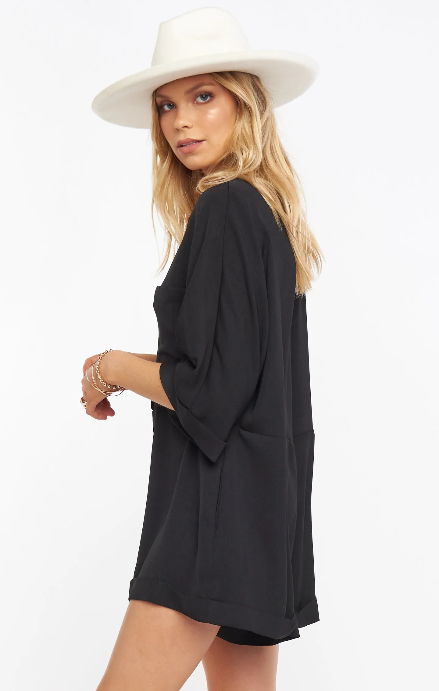 Horton Romper ~ Black